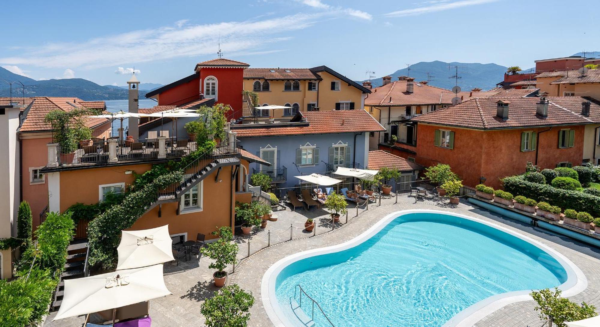 Residenza Dei Fiori Apart otel Cannero Riviera Dış mekan fotoğraf